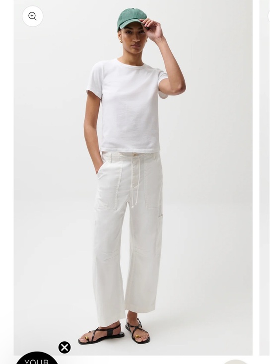 Pistola Sabrina Cropped Utility Pants Size 25/26